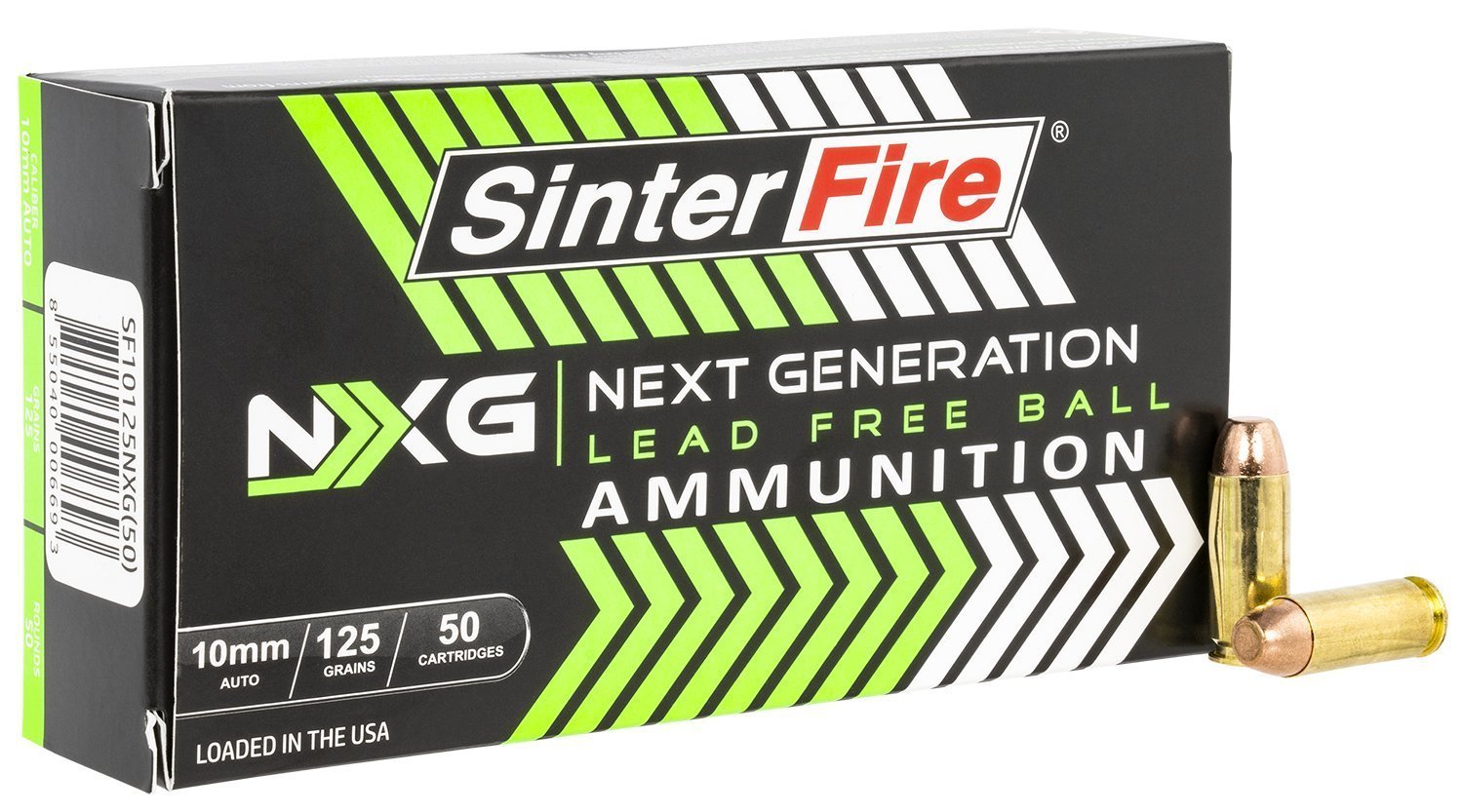 SinterFire NXG 10mm 125-grain Lead-Free Ball ammunition