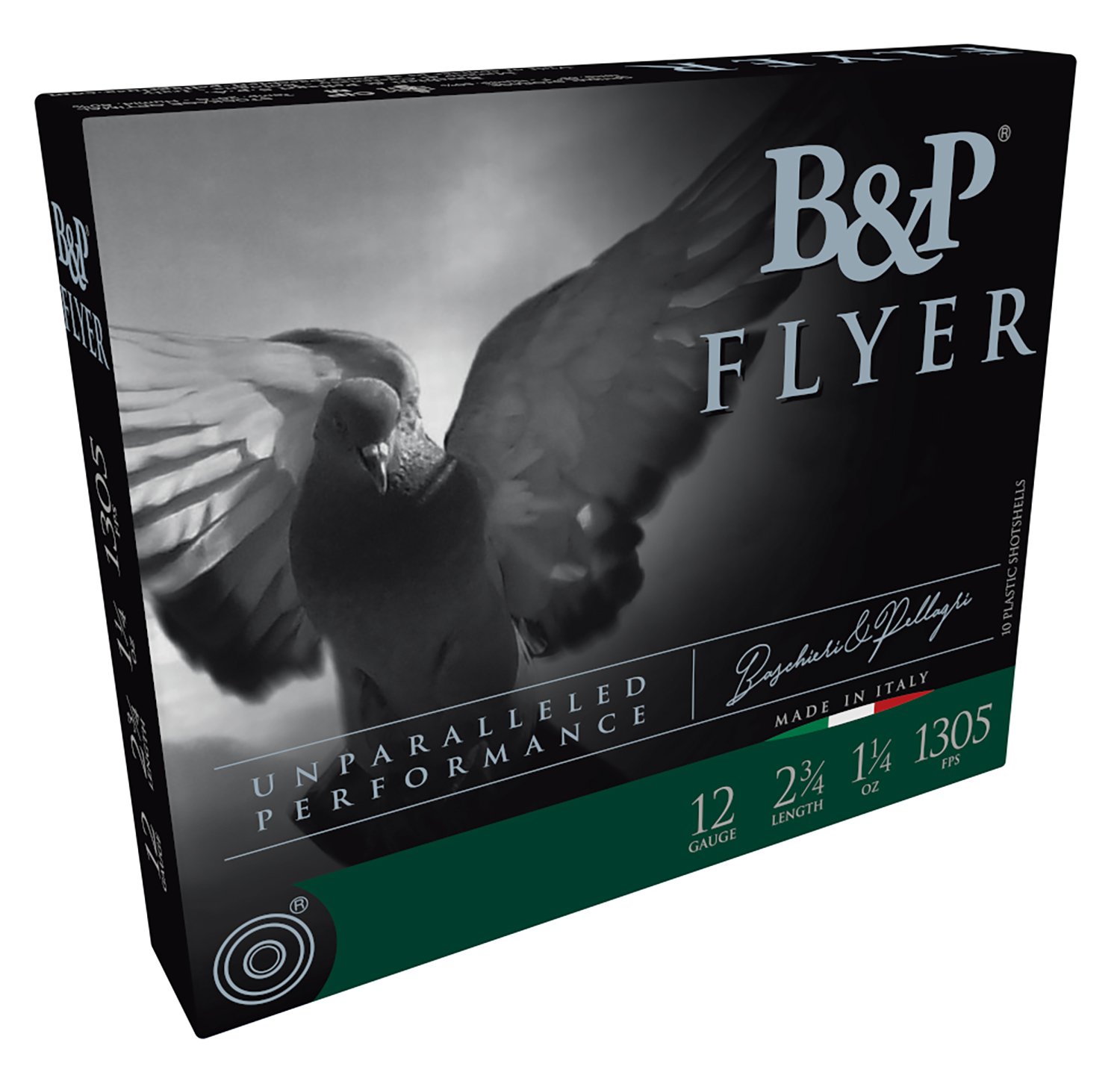 B&P Competition Flyer 12 Gauge 2.75" 1 1/4oz 8-shot shells