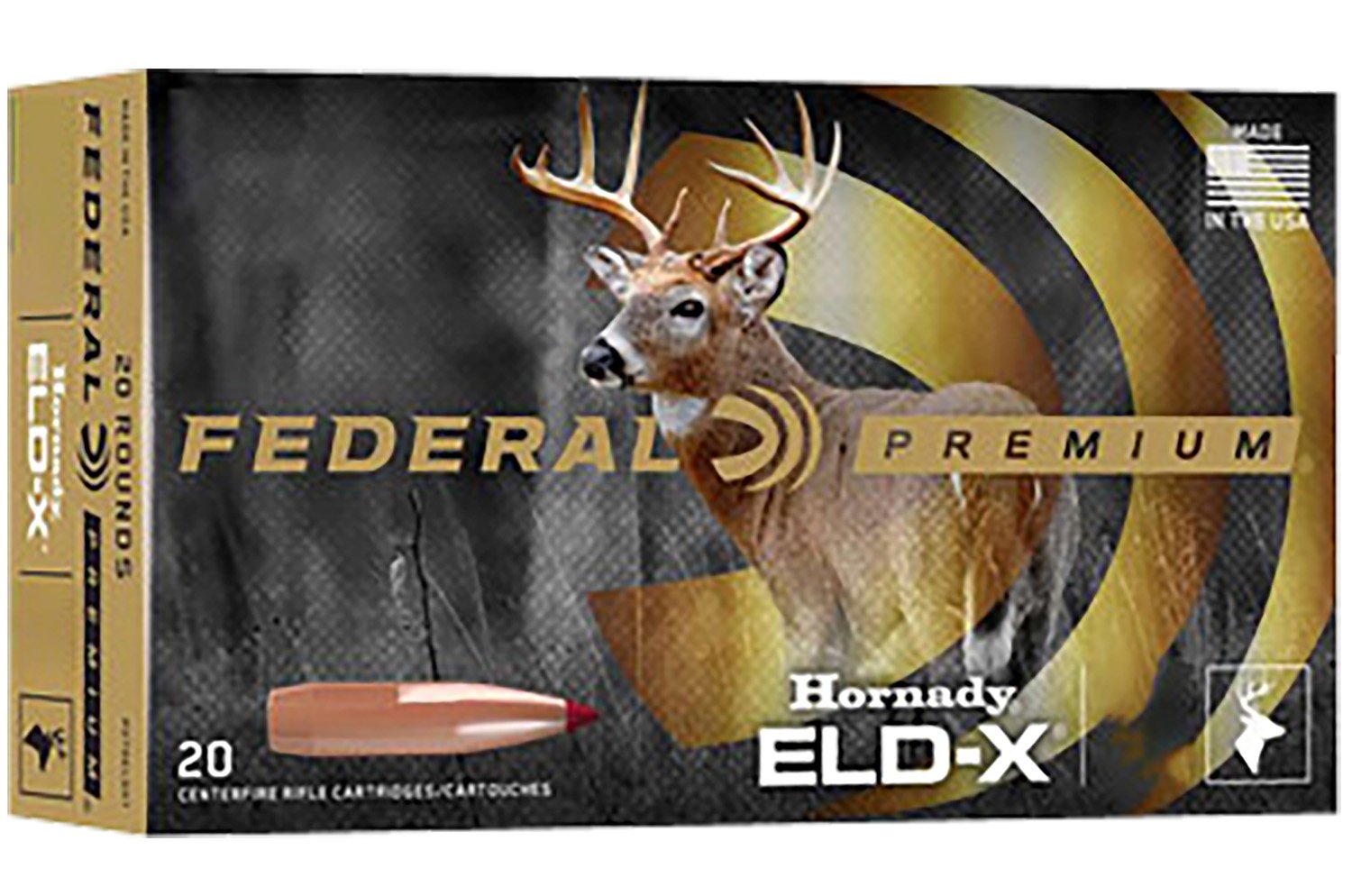 Federal Premium ELD-X 30-06 Springfield 178-grain polymer tip ammunition