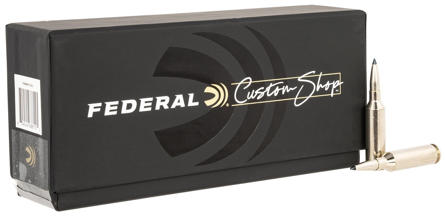 Federal Custom Shop 6.5 PRC 130gr Terminal Ascent rifle ammunition 20/box
