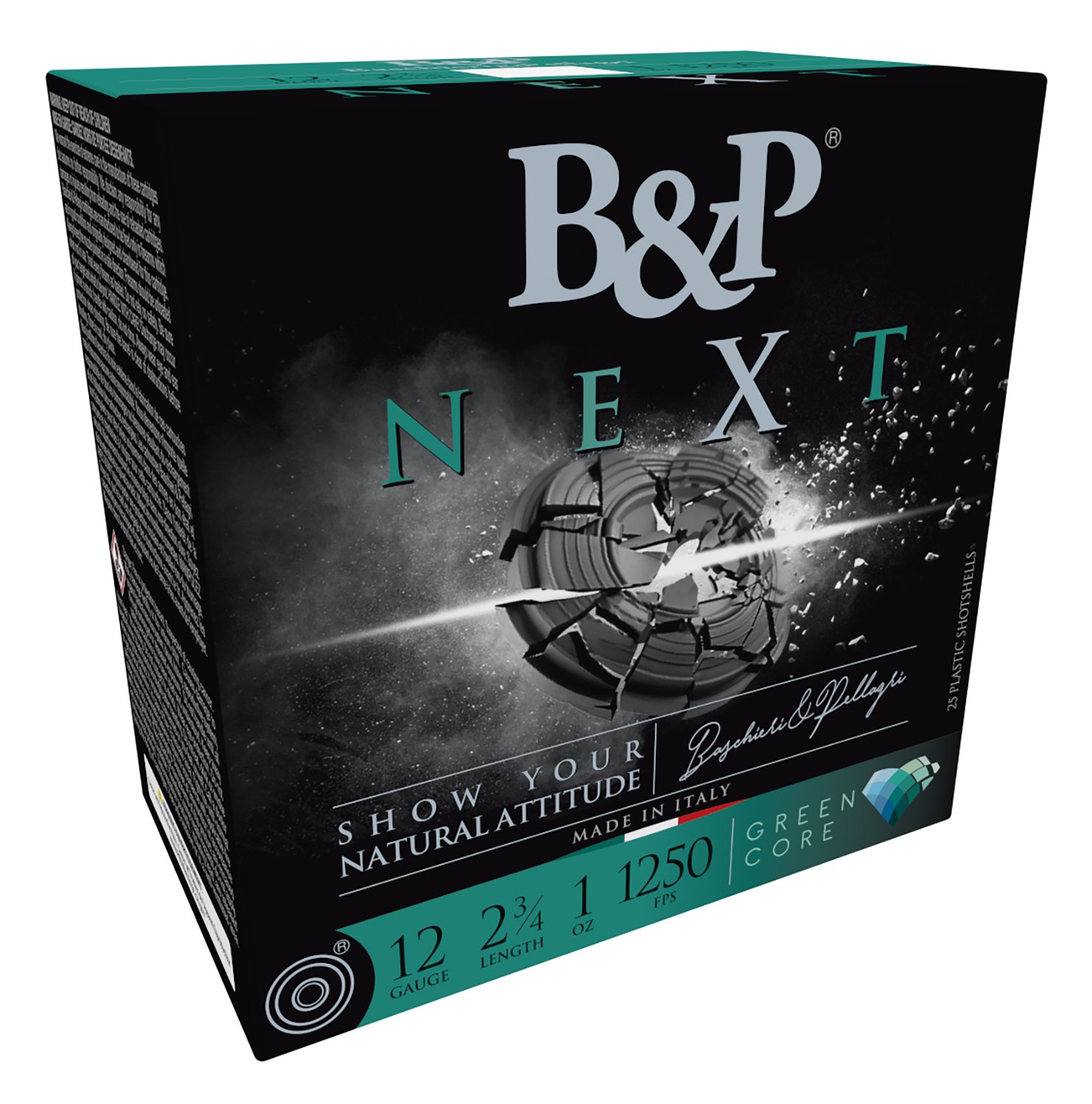 B&P Next 12 Gauge 2.75 inch 1 oz 7.5 shot shells