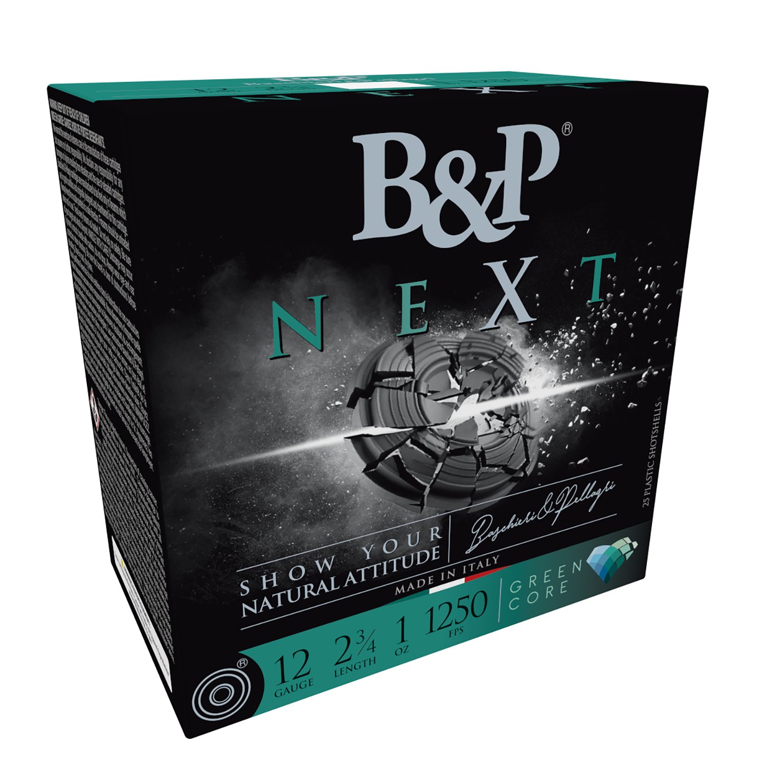 B&P NEXT 12 Gauge 2.75-inch 1 oz #8 shot ammunition