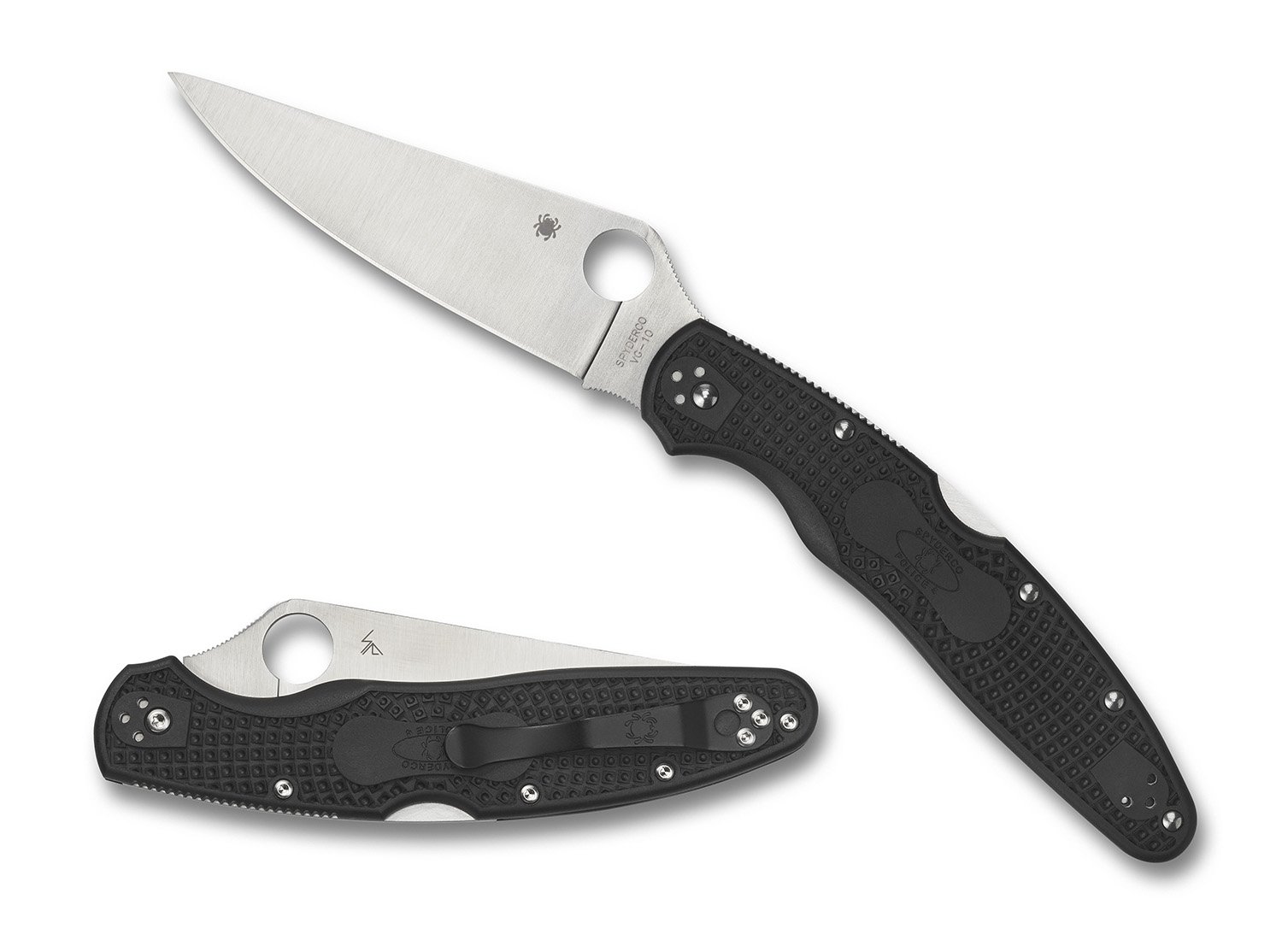 Spyderco Police Model folding knife 4.39-inch blade