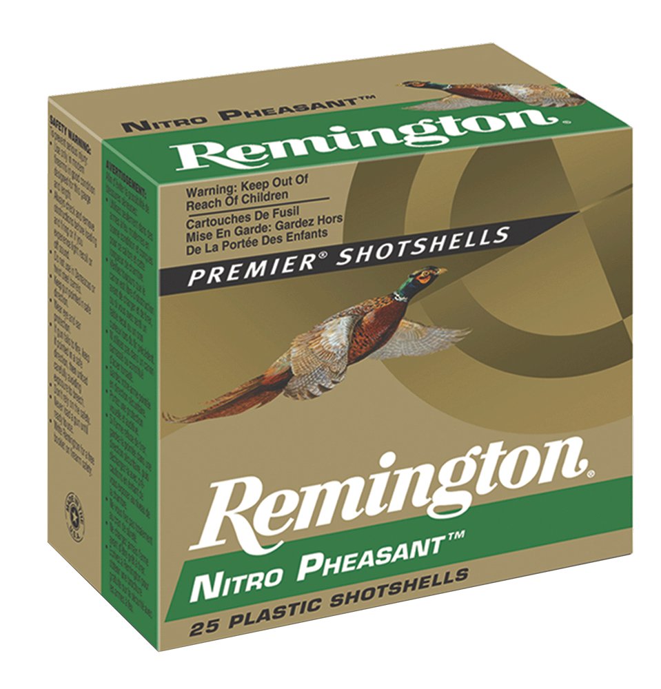 Remington Nitro Pheasant 20 Gauge 2.75" 1 oz #6 Copper-Lokt lead shot shells