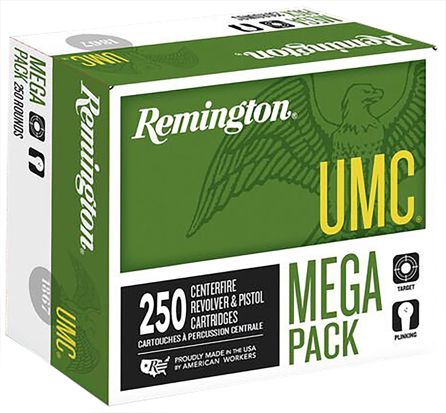 Remington UMC 40 S&W 180-grain FMJ ammunition 250 rounds