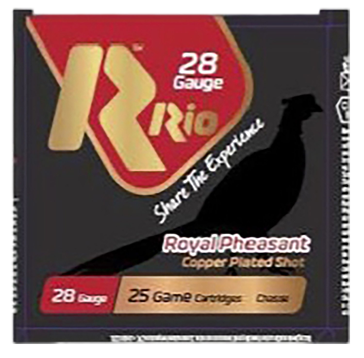Rio Ammunition Royal Pheasant 28 Gauge 2.75" 1 oz #5 copper-plated shot shells