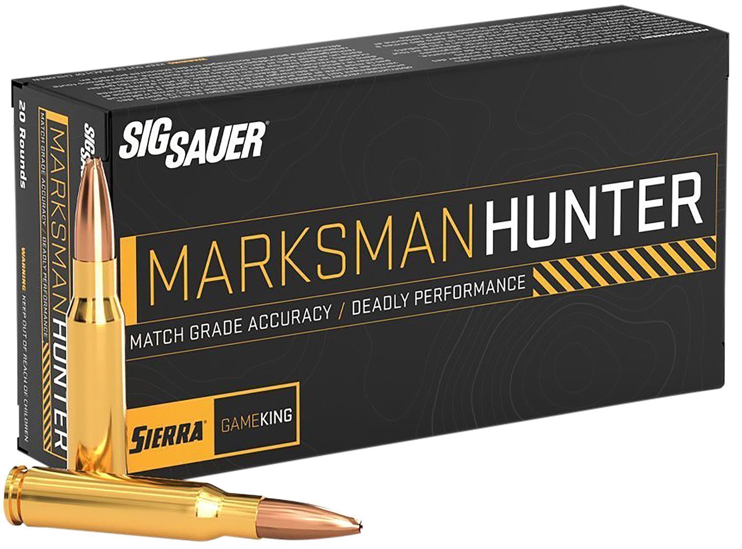 Sig Sauer Marksman Hunter GameKing .270 Win 140-grain Sierra HPBT ammunition