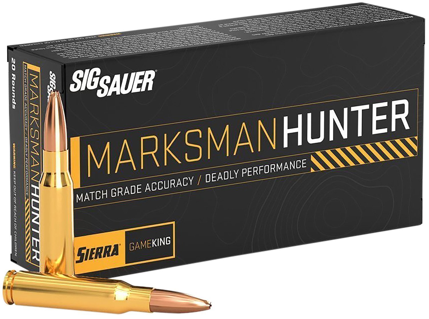 Sig Sauer Marksman Hunter .30-06 Springfield 165gr Sierra GameKing HPBT ammunition