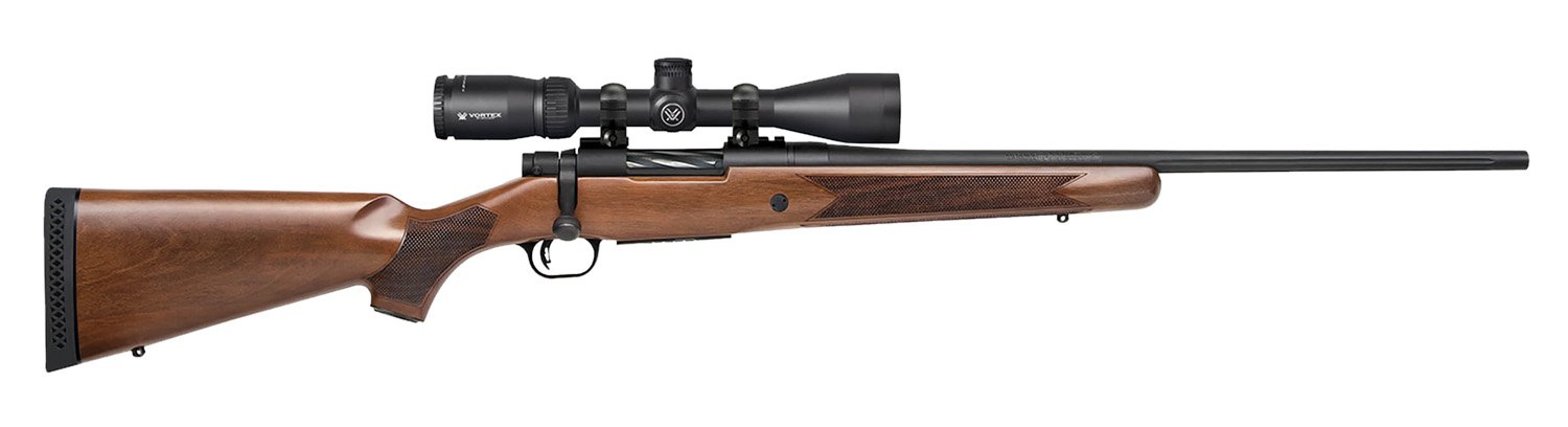 Mossberg Patriot 400 Legend .400 Legend 20in walnut bolt action rifle with 3-9x40 scope