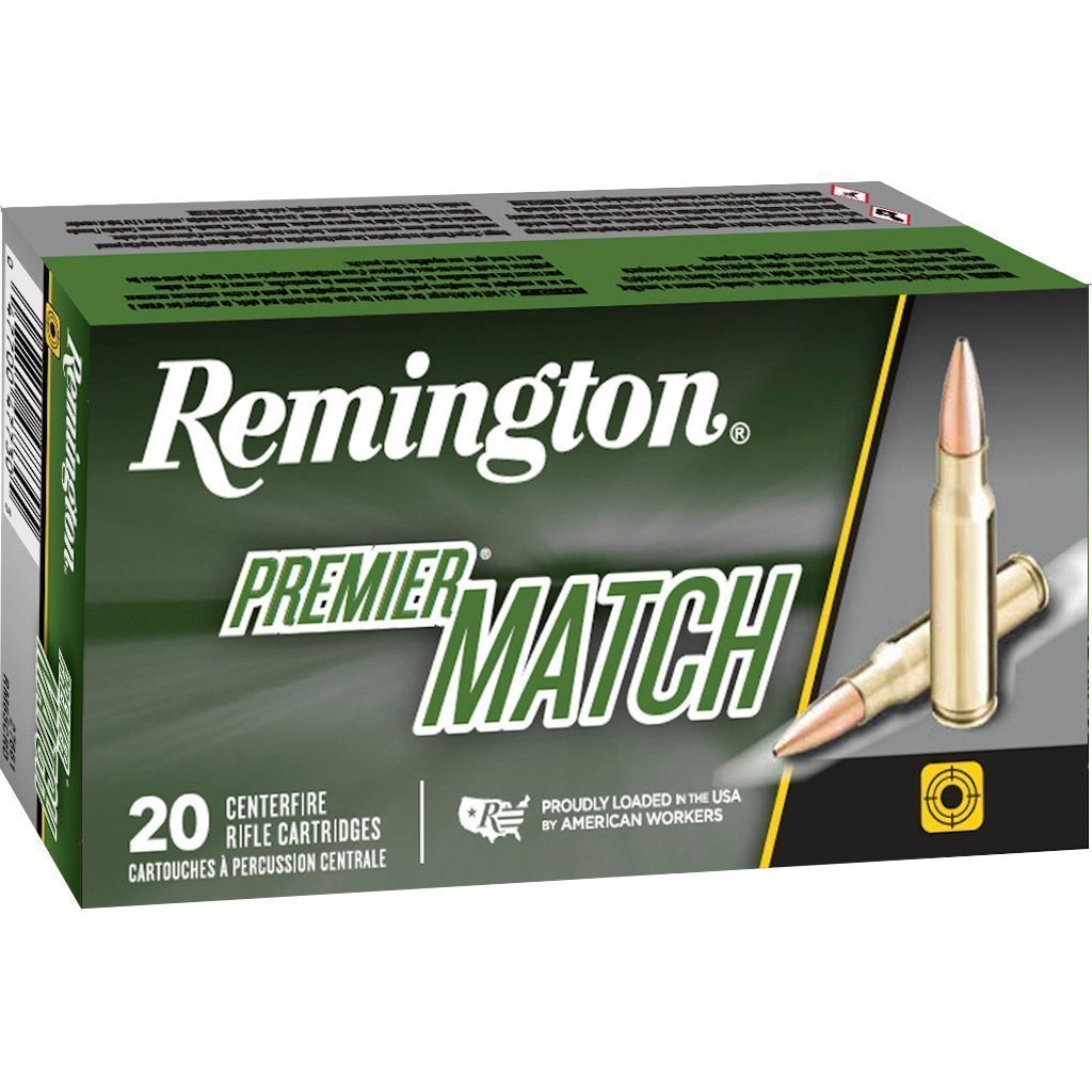 Remington Premier Match .223 Rem 69-grain Sierra MatchKing BTHP ammunition