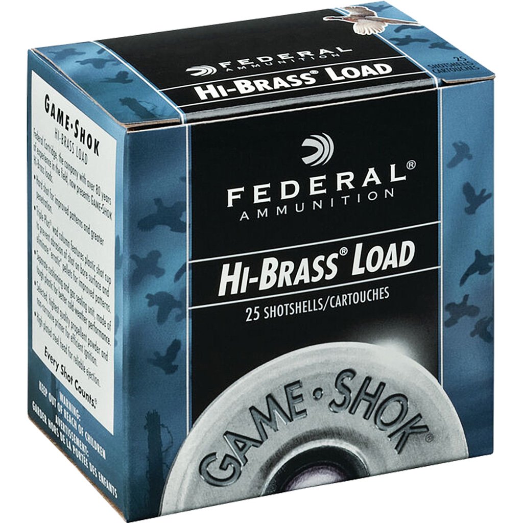 Federal Game-Shok Hi-Brass 20 Gauge 2.75in 1 oz No.5 lead shot ammunition