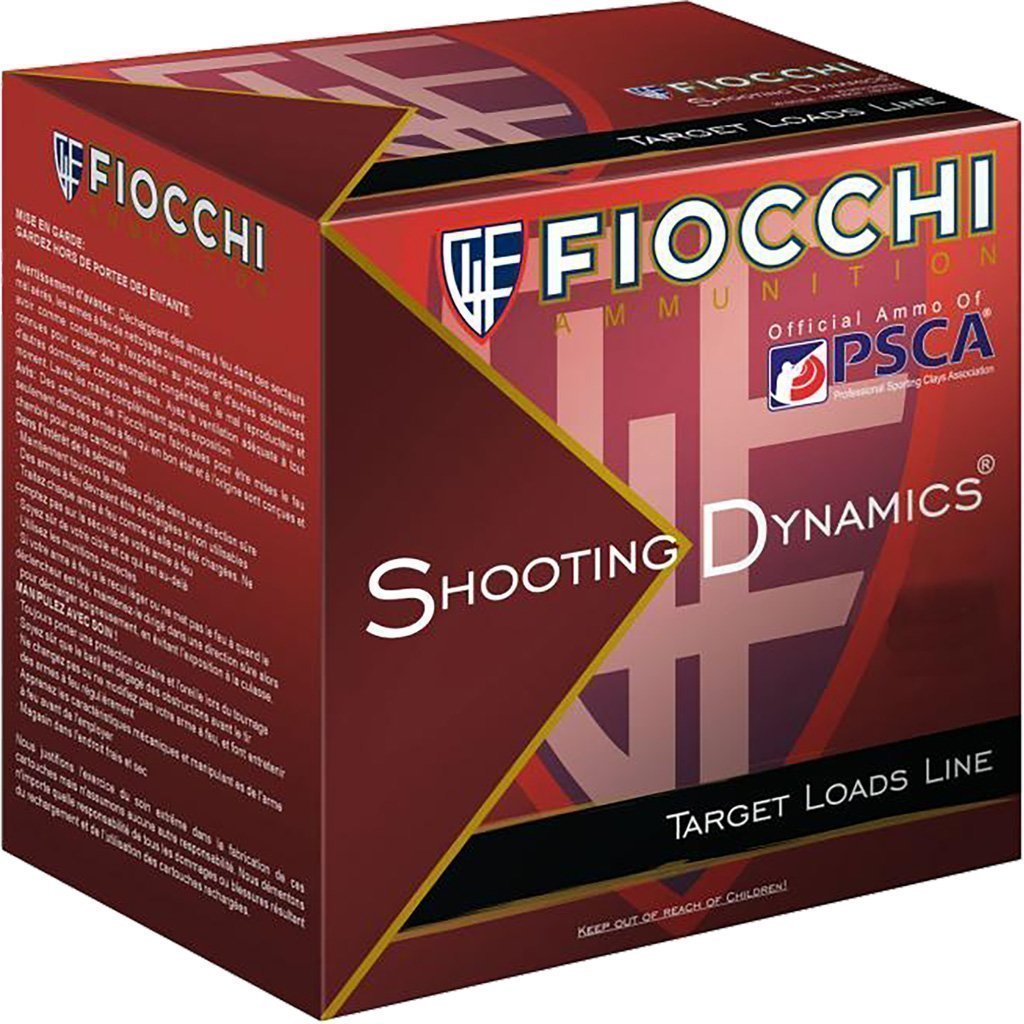 Fiocchi Shooting Dynamics 20 Gauge 2.75in 7/8oz #7.5 lead shot shells