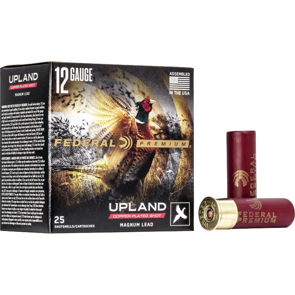 Federal Premium Wing-Shok High Velocity 12ga 3in 1-5/8oz #6 copper-plated lead shot ammunition