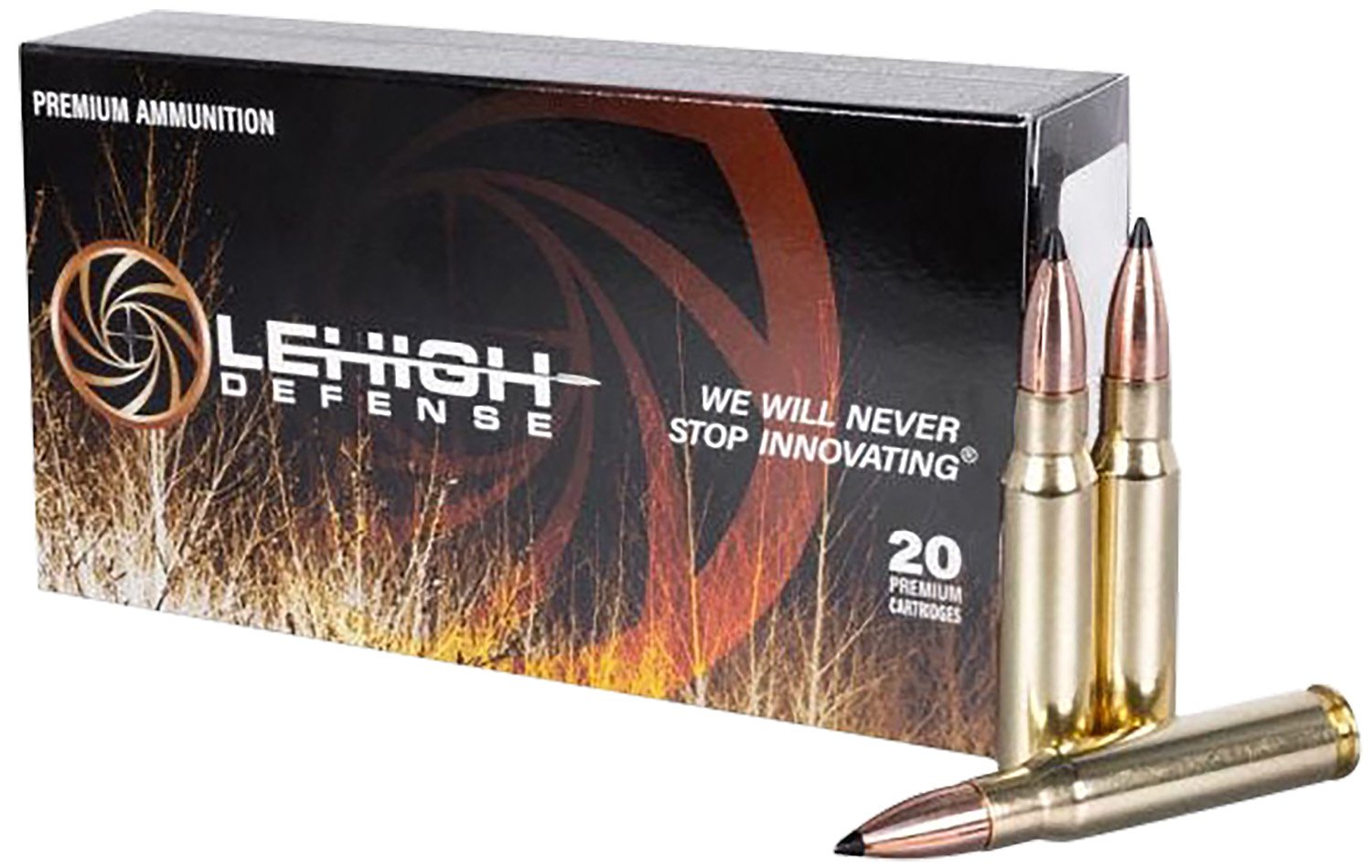 Wilson Combat LA308155TXC .308 Winchester 155-grain ammunition