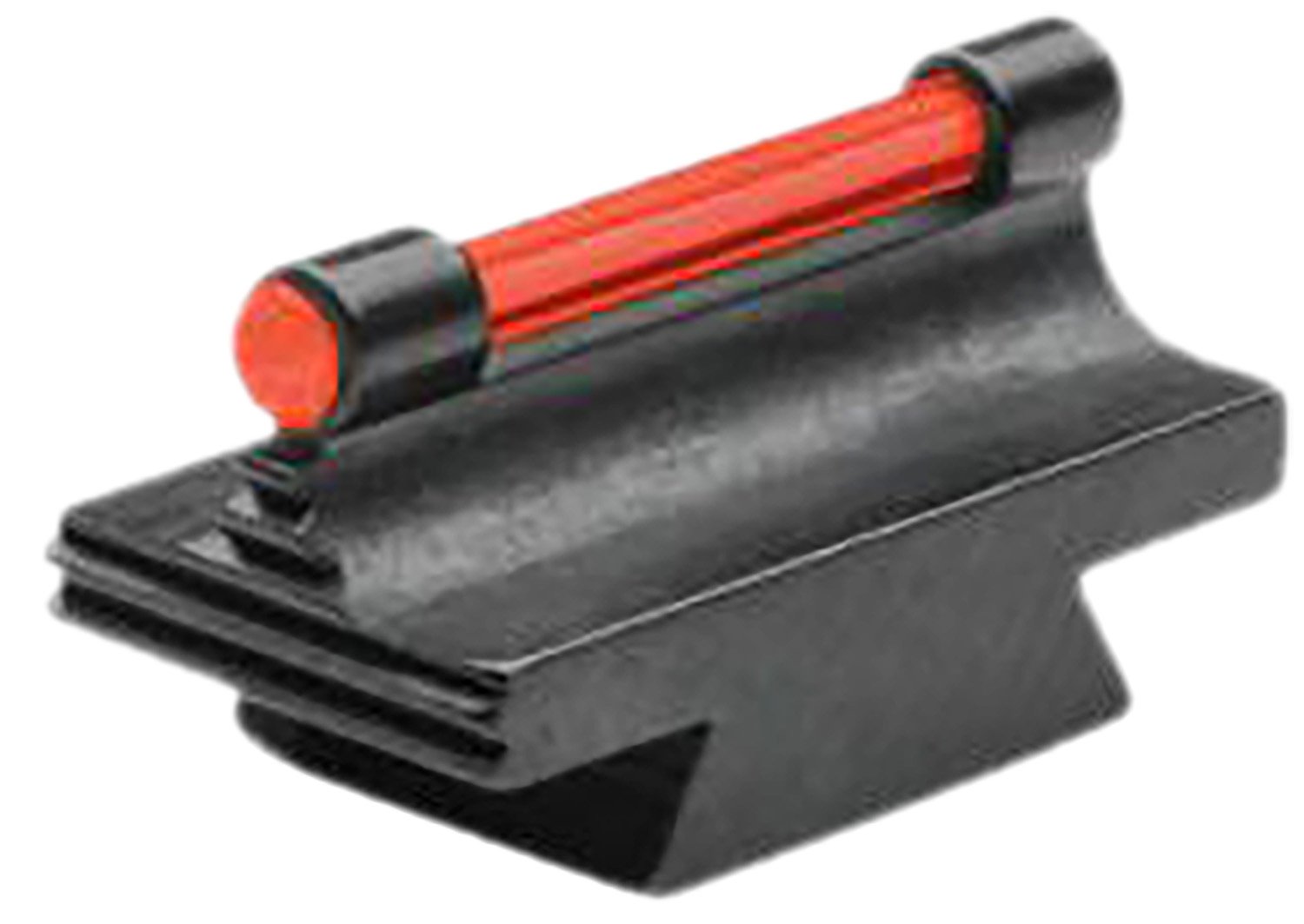 TruGlo TGTG95343RR Front Sight Red Front Fiber Optic/Black Frame 3/8" Dovetail, .343" High