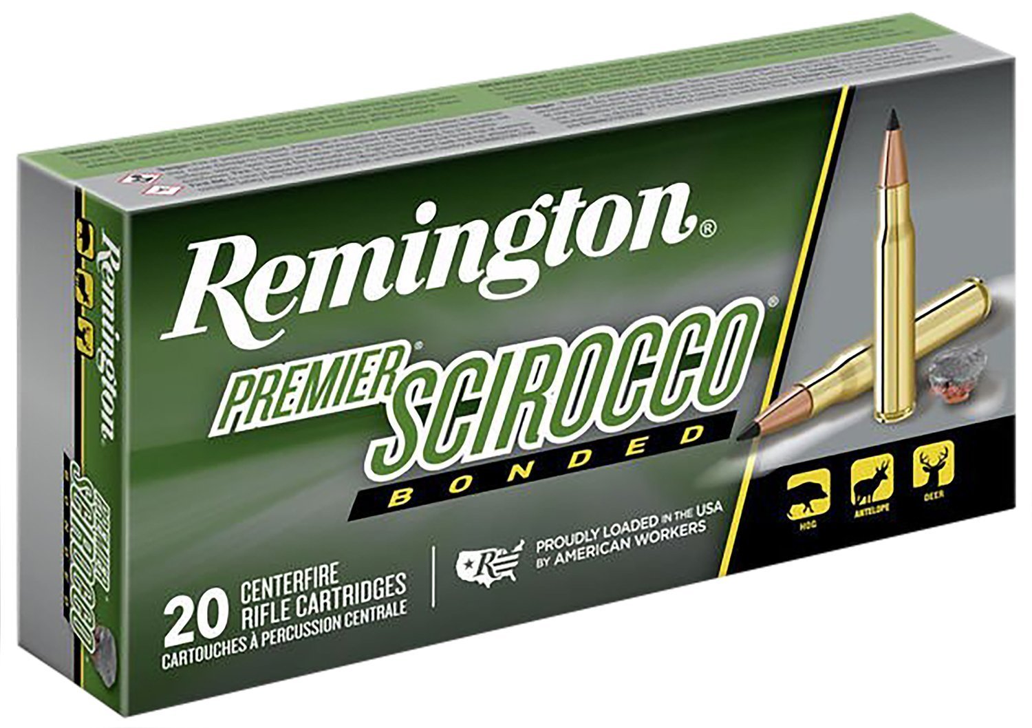 Remington Premier Scirocco Bonded .300 WSM 180-grain Swift Scirocco Bonded ammunition