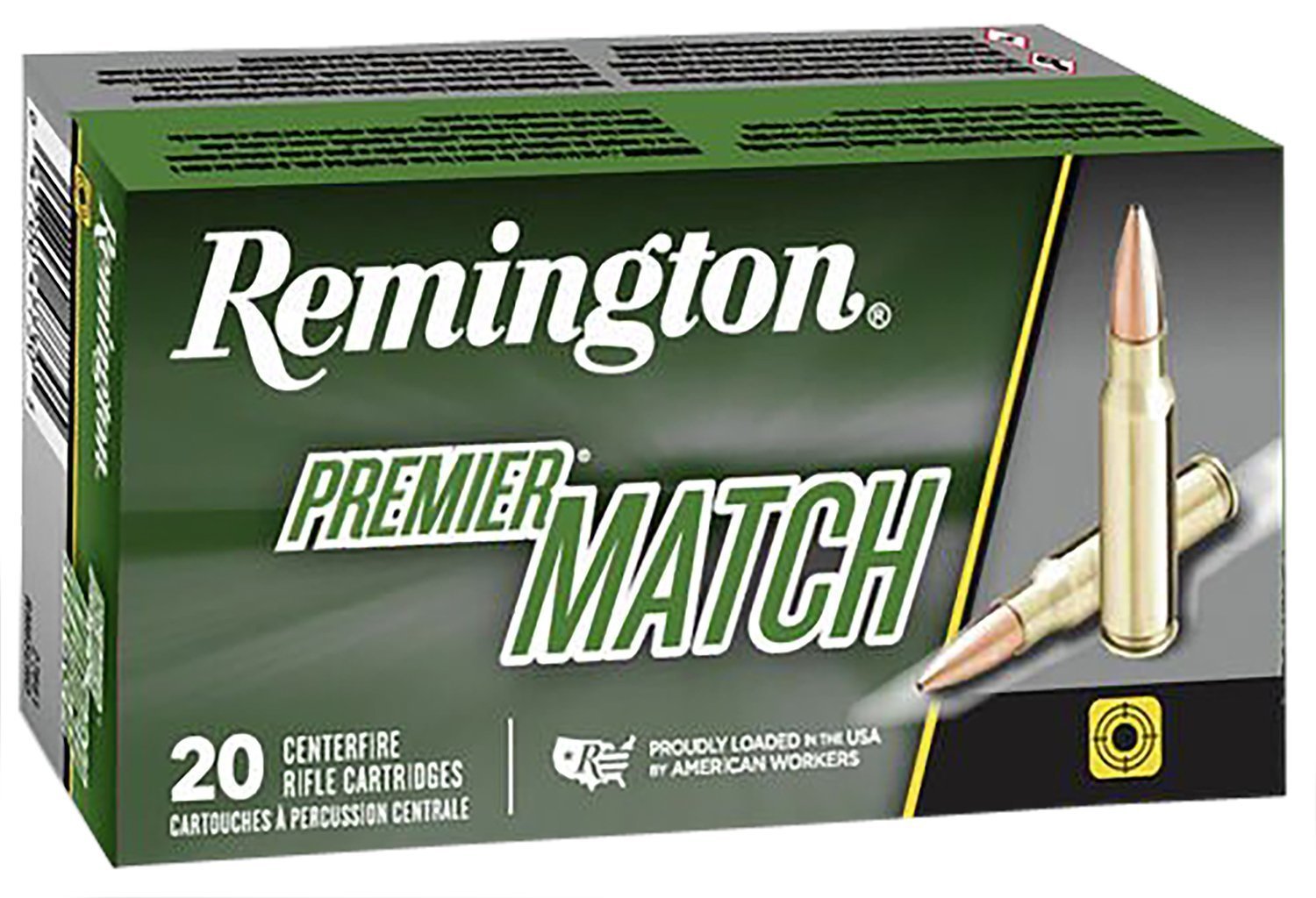 Remington Premier Match 308 Win 168-grain Sierra MatchKing BTHP ammunition