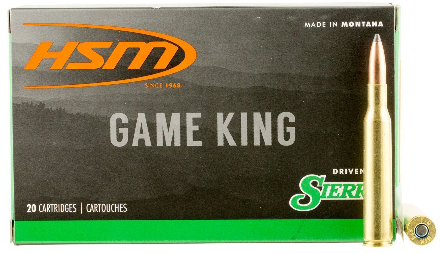 HSM Game King .270 Winchester 150-grain Sierra GameKing Spitzer Boat Tail ammunition