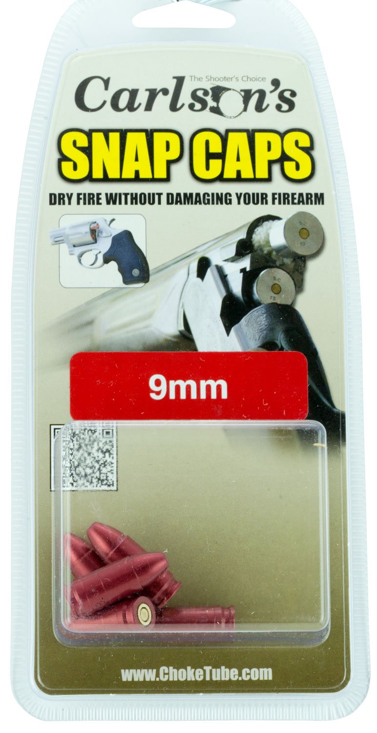 Carlsons Snap Caps 9mm Luger aluminum 5-pack snap caps