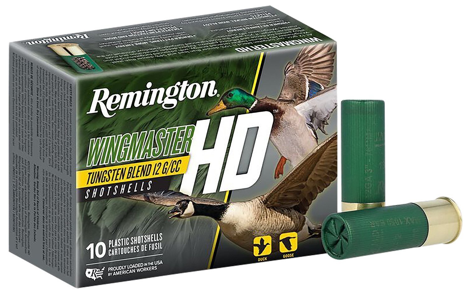 Remington Wingmaster HD 12 Gauge 3-inch 1 1/2 oz #2 tungsten shotshells
