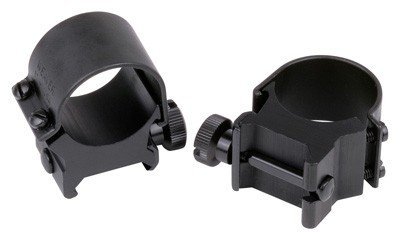 WEAVER RINGS DETACHABLE TOP - MOUNT 1" HIGH MATTE .332"