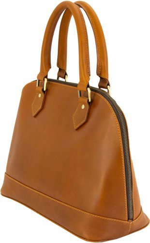 CAMELEON S&W CLASSIC SATCHEL - CONCEALED CARRY PURSE BROWN - Image 2