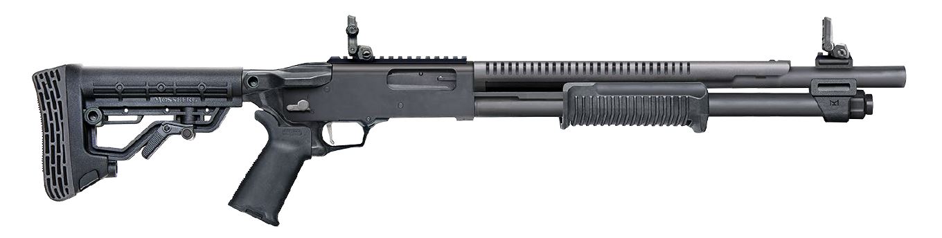 Mossberg 590R 12 Gauge 18.5in pump-action shotgun