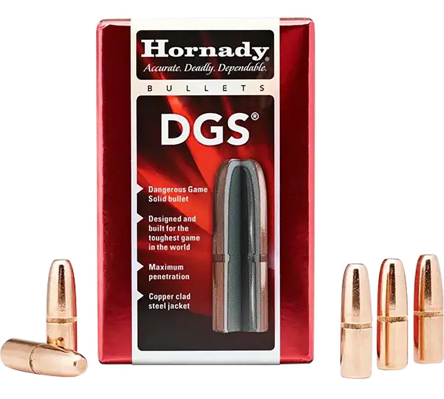 Hornady 4241 DGS 423 Cal .423 400 gr Dangerous Game Solid 50 Per Box/ 15 Case