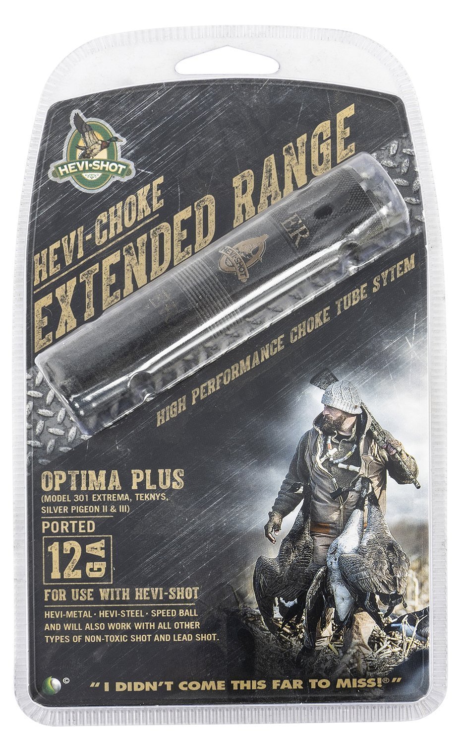 HEVI-Shot 560124 Hevi-Choke Waterfowl Beretta Optima Plus 12 Gauge Extended Range Ported 17-4 Stainless Steel