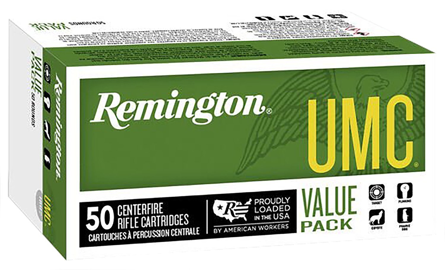 Remington UMC .30 Carbine 110-grain Full Metal Jacket (FMJ) ammunition