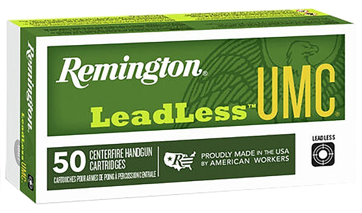 Remington UMC .40 S&W 180-grain Flat Nose Enclosed Base (FNEB) ammunition