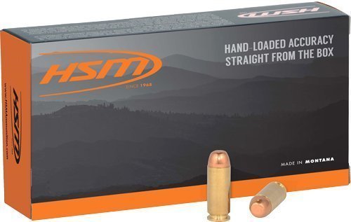HSM 10MM8N 10mm Auto 200-grain FMJ ammunition 50-round box
