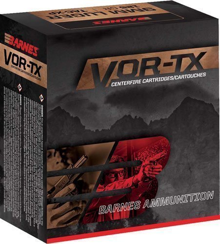 Barnes VOR-TX .45 Long Colt 200-grain XPB copper hollow point ammunition