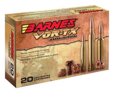 Barnes VOR-TX .270 WSM 140-grain TSX Boat Tail copper solid ammunition