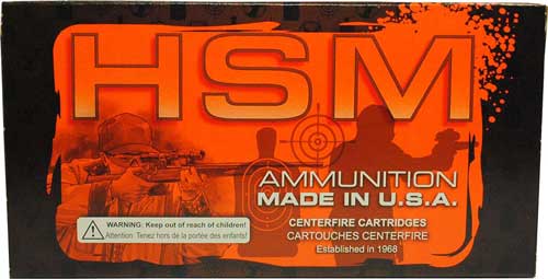 HSM Varmint 22-250 Rem 55-grain V-Max polymer-tipped ammunition