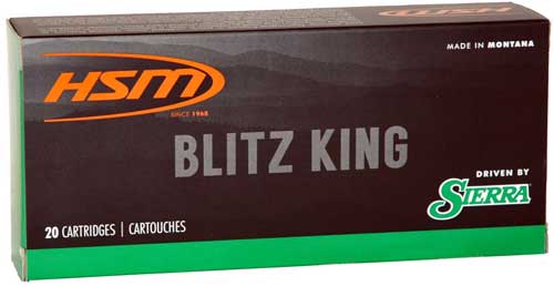 HSM 22-250 Rem 55-grain Sierra BlitzKing polymer tip ammunition