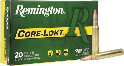 Remington Core-Lokt .338 Remington Ultra Magnum 250-grain PSP ammunition