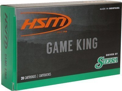 HSM 300 Win Mag 165-grain jacketed soft point ammunition