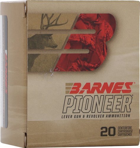 Barnes Pioneer 44 Rem Mag 225-grain Flat Nose XPB TSX ammunition