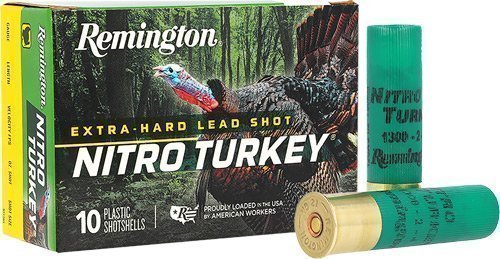 Remington Nitro Turkey 12 Gauge 3.5" 2 oz lead shot ammunition 10rd