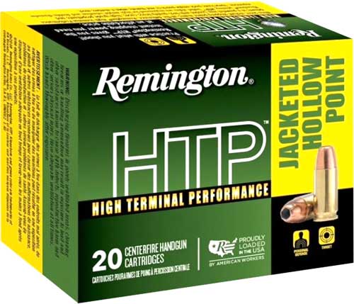 Remington HTP 30 Super Carry 100-grain Jacketed Hollow Point ammunition