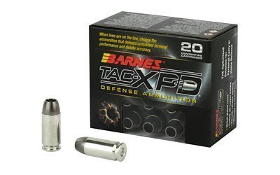 Barnes TAC-XPD .40 S&W 140-grain TAC-XP ammunition