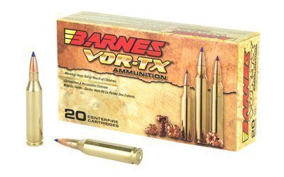 Barnes VOR-TX .243 Winchester 80-grain Tipped TSX Boat Tail ammunition