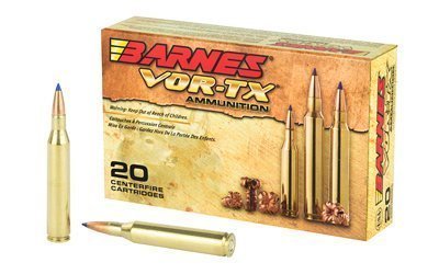 Barnes VOR-TX .25-06 Remington 100-grain Tipped TSX Boat Tail ammunition