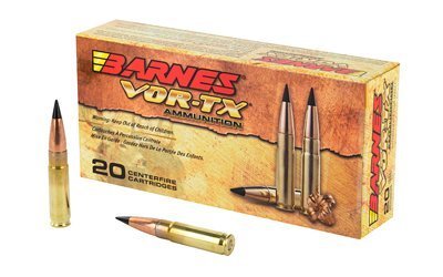 Barnes VOR-TX .300 AAC Blackout 110-grain TAC-TX Tipped Triple-Shock X ammunition