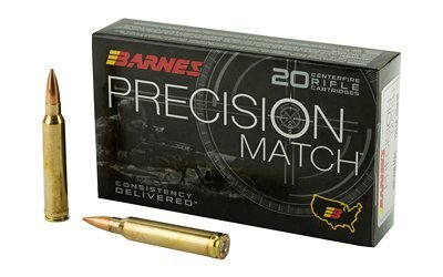 Barnes Precision Match .300 Winchester Magnum 220-grain Open Tip Match Boat Tail ammunition