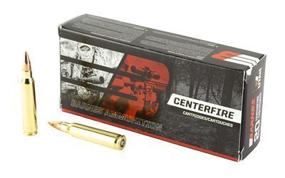 Barnes 223 Remington 55-grain Jacketed Hollow Point (JHP BT) ammunition
