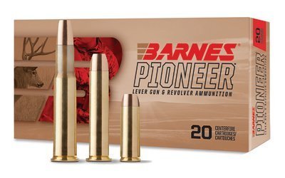 Barnes Pioneer .45 Long Colt 250-grain Jacketed Soft Point ammunition
