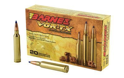 Barnes VOR-TX 7mm Remington Magnum Tipped TSX boat-tail ammunition