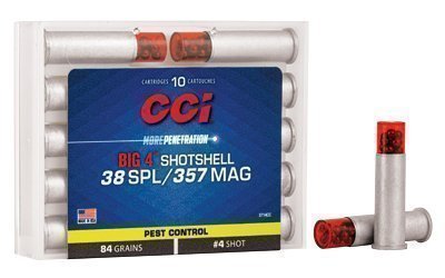 CCI Big 4 Shotshell .38 Special No.4 shot 10 round box